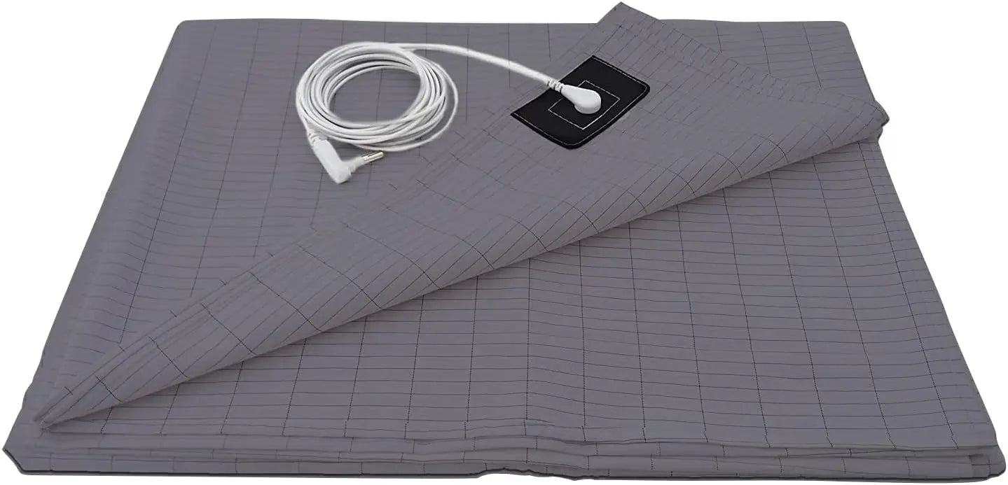 Drowzi™ Grounding Bed Sheet Set – 95% Organic Cotton, 5% Silver Fiber