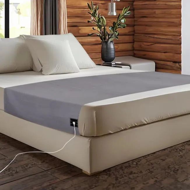 Drowzi™ Grounding Bed Sheet Set – 95% Organic Cotton, 5% Silver Fiber