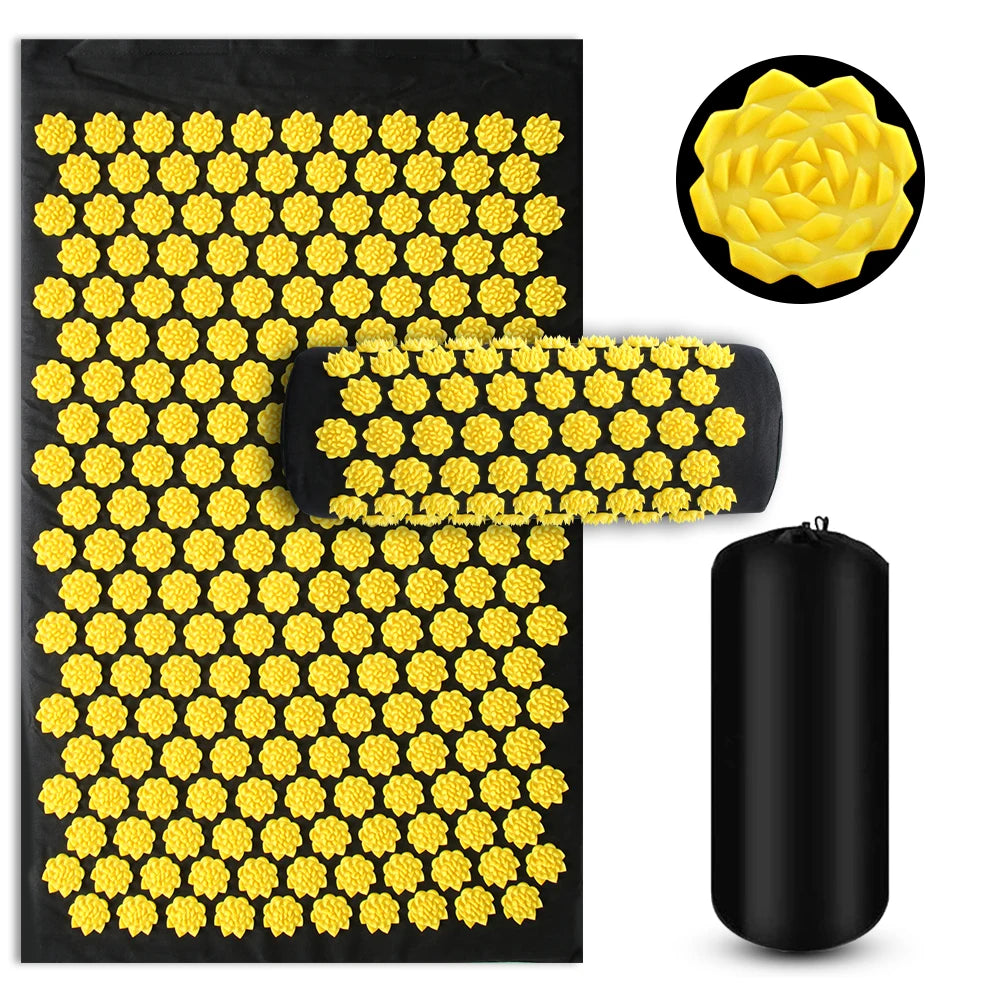 Drowzi Sleep™ AcuMat - Acupressure Mat + Pillow Set